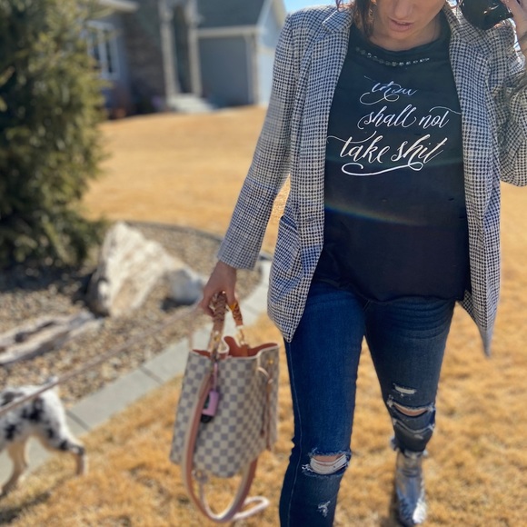 Houndstooth Blazer - Picture 4 of 8